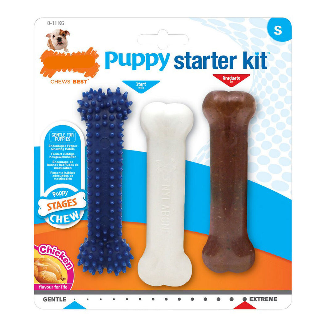 Dog teether Nylabone Extreme Chew Starter Kit Valper Kylling Nylon Termoplastisk (3 pcs)