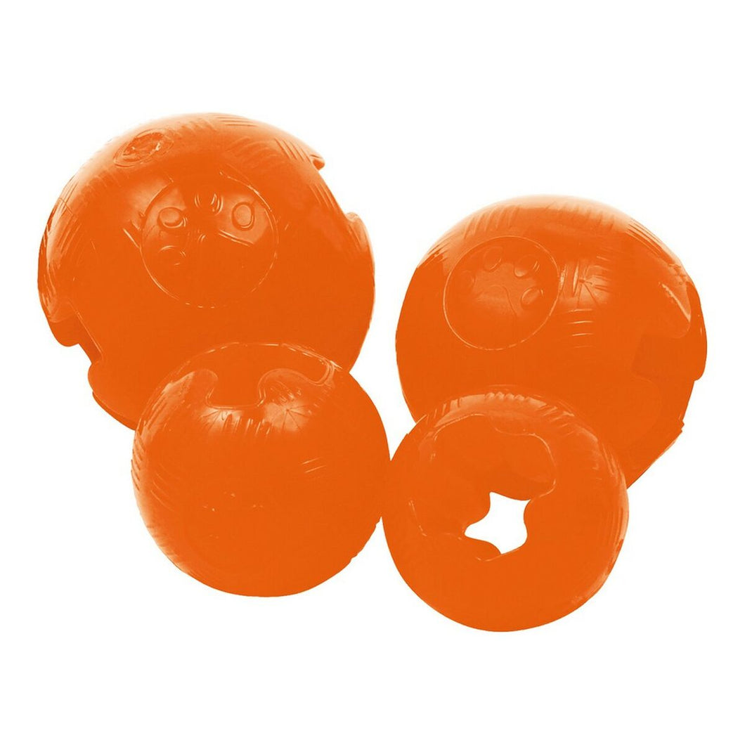 Hundeleketøy Gloria Ball Oransje (6.5cm)